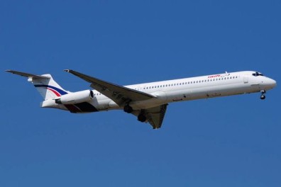 A Swiftair MD-83 jet used in the Air Algerie plane crash.